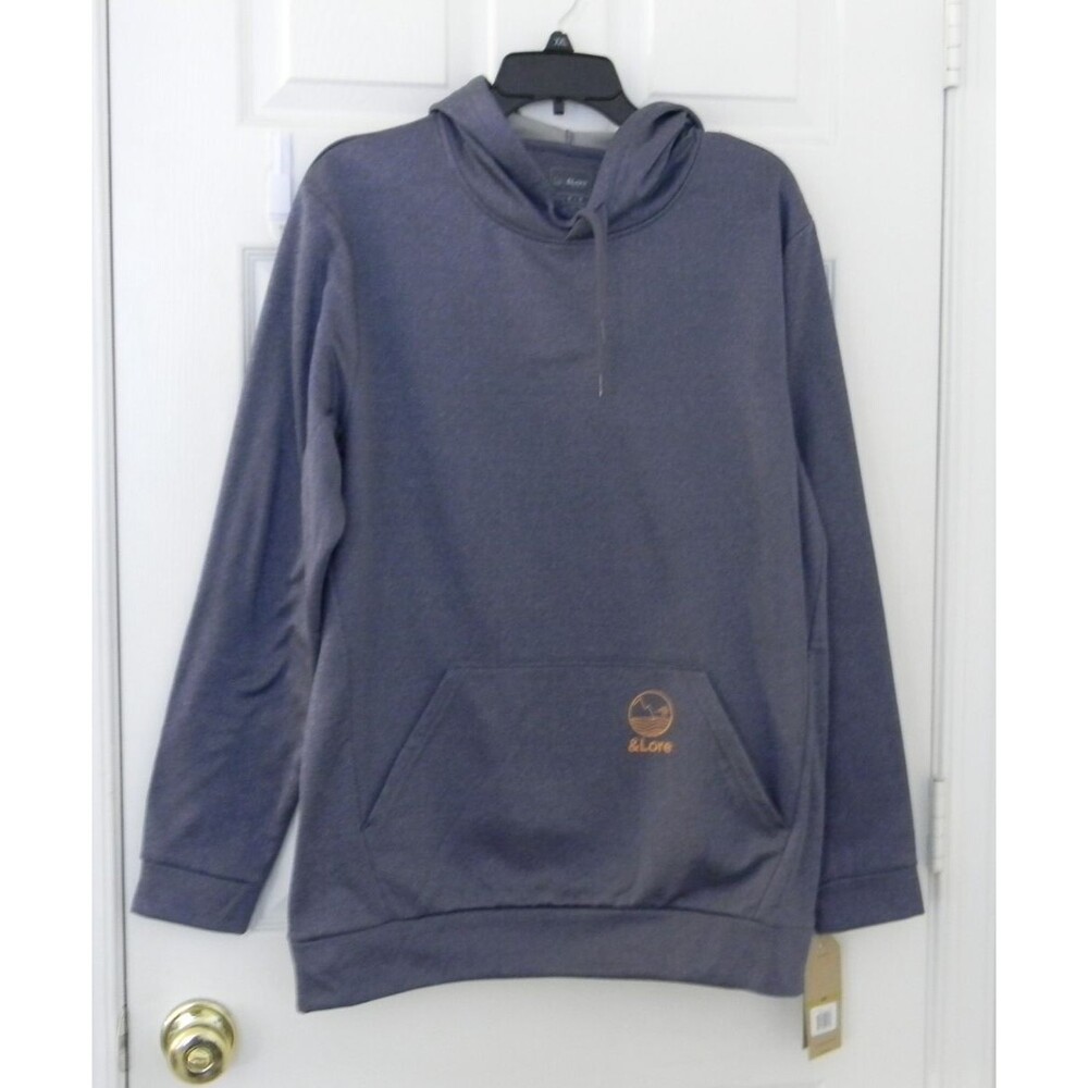 &Lore by Tahoe River the fleece lined hoodie Camping Dogs Sun's/Tongues Out NWT